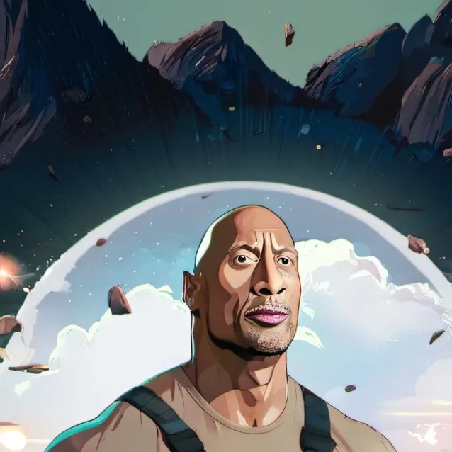 chat with ai character: dwayne johnson