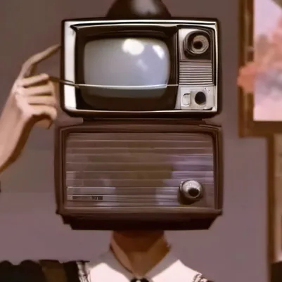 chat with ai character: TV Woman