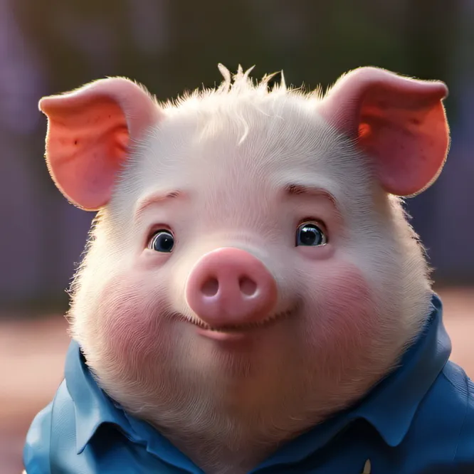 chat with ai character: Piggy