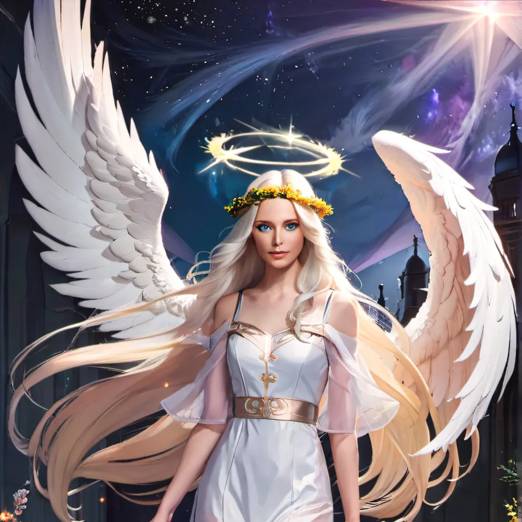 chat with ai character: Queen, angel