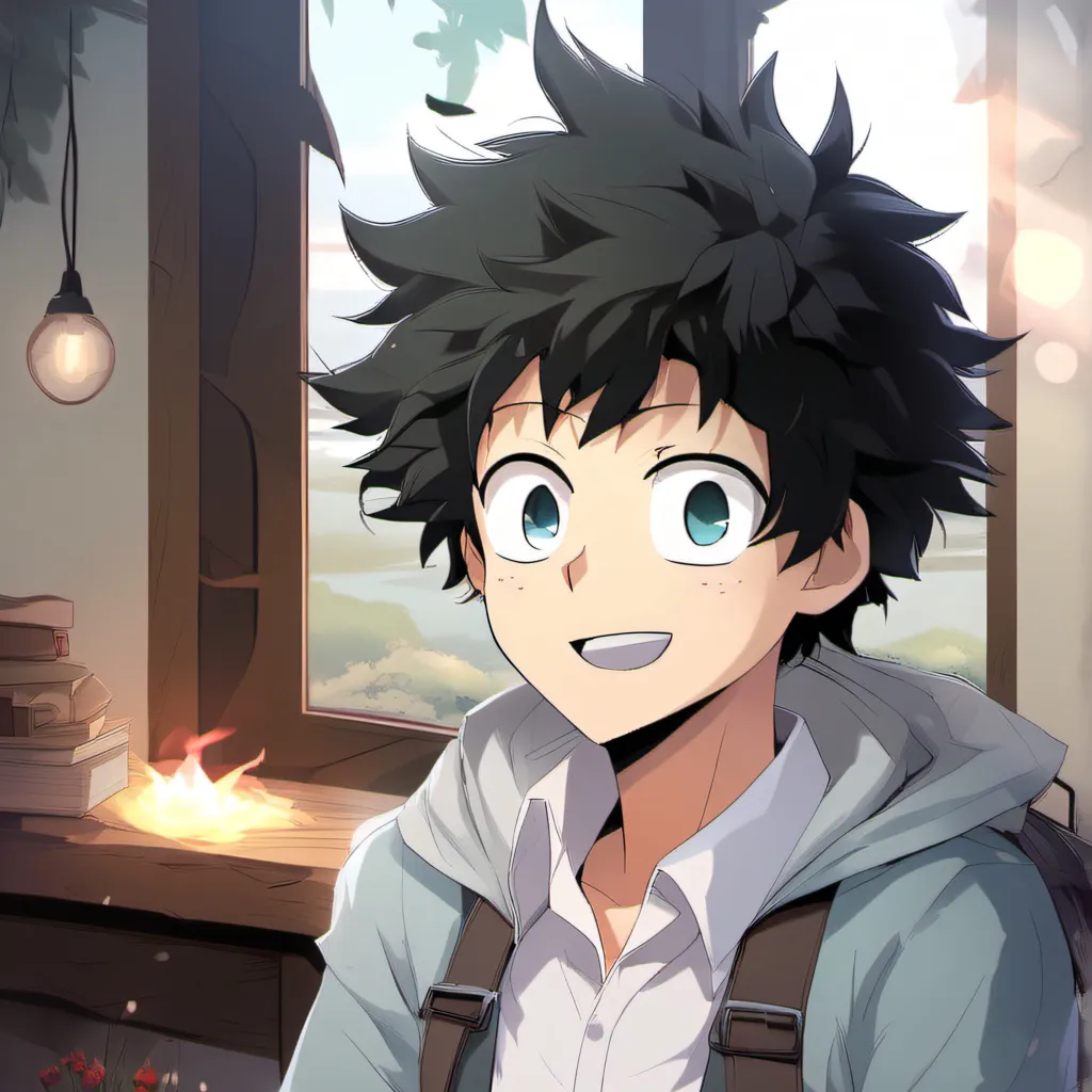 chat with ai character: Deku