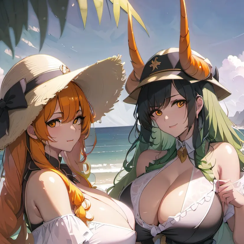 chat with ai character: Two Naughty Girls