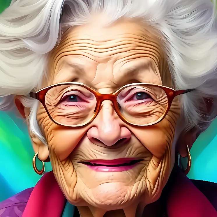 chat with ai character: Very sexy grandma