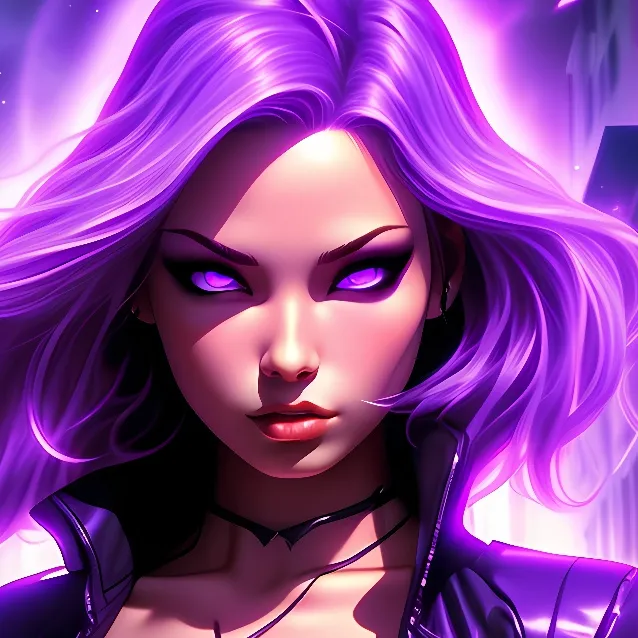 chat with ai character: violet