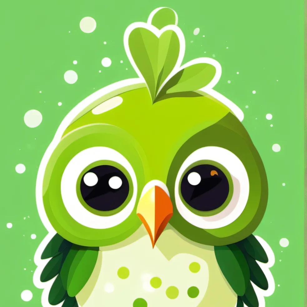 chat with ai character: Duolingo
