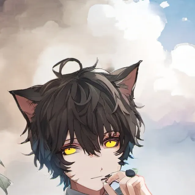 chat with ai character: cute cat boy