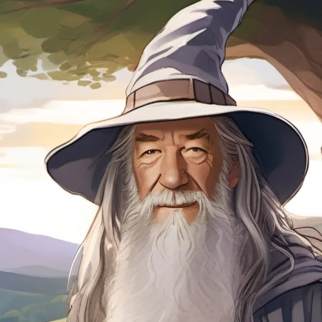chat with ai character: Gandalf the gray 