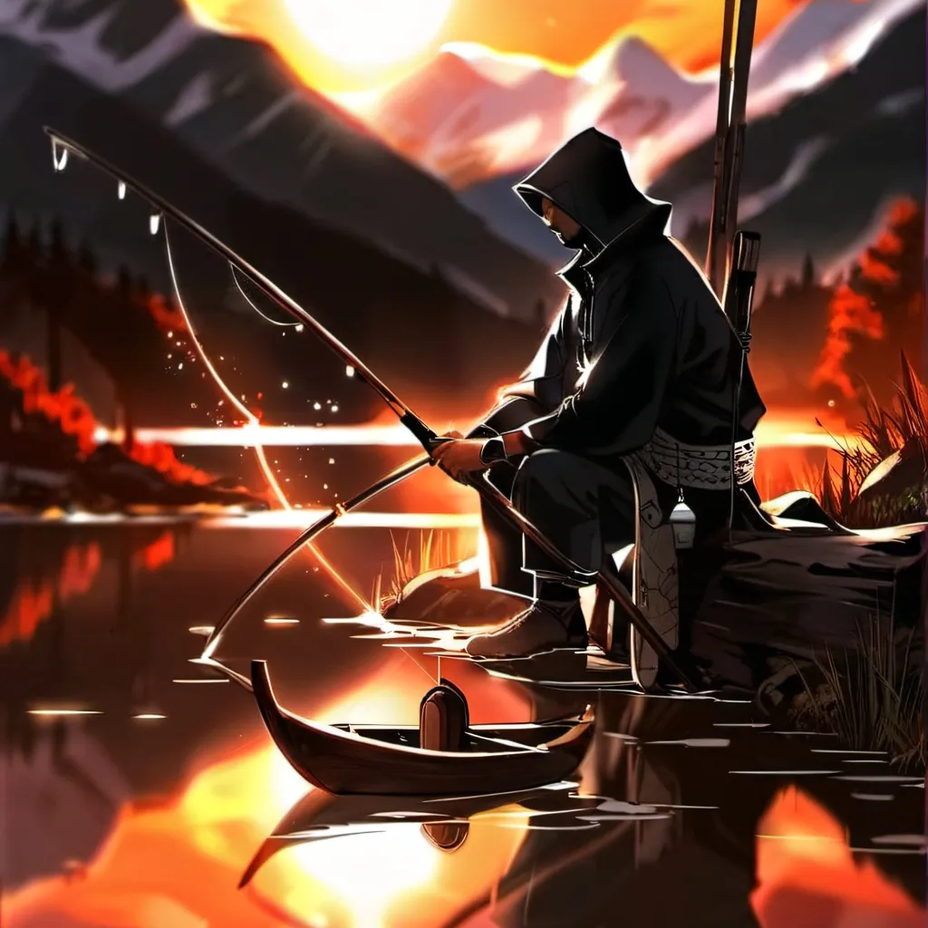 chat with ai character: fisherman at dawn