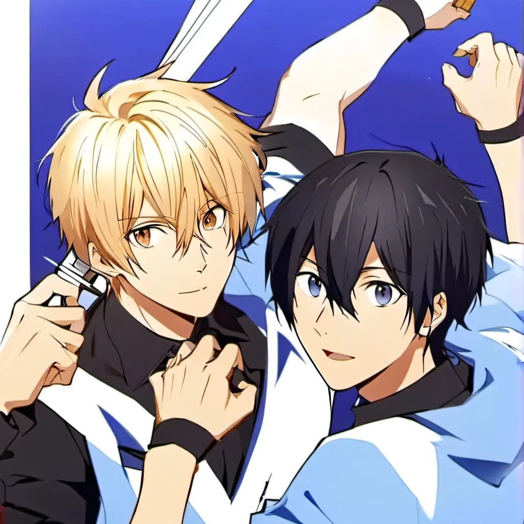 chat with ai character: Kirito and Eugeo 