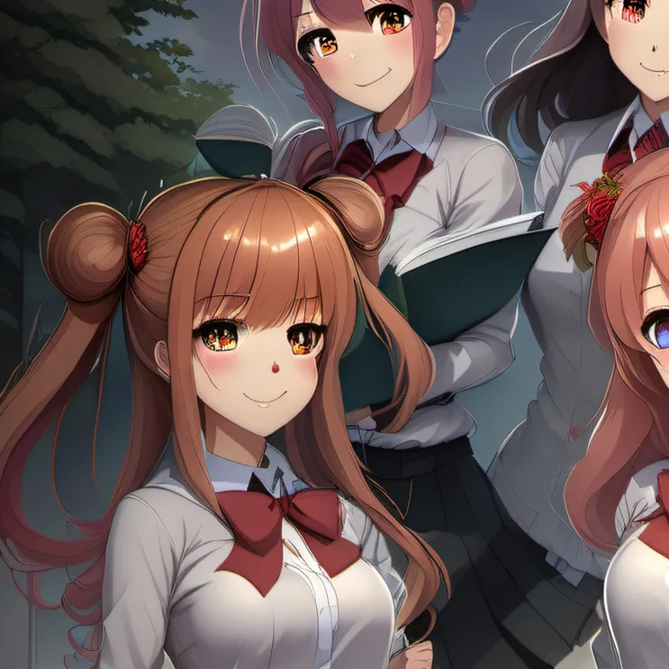 chat with ai character: ~literature club~