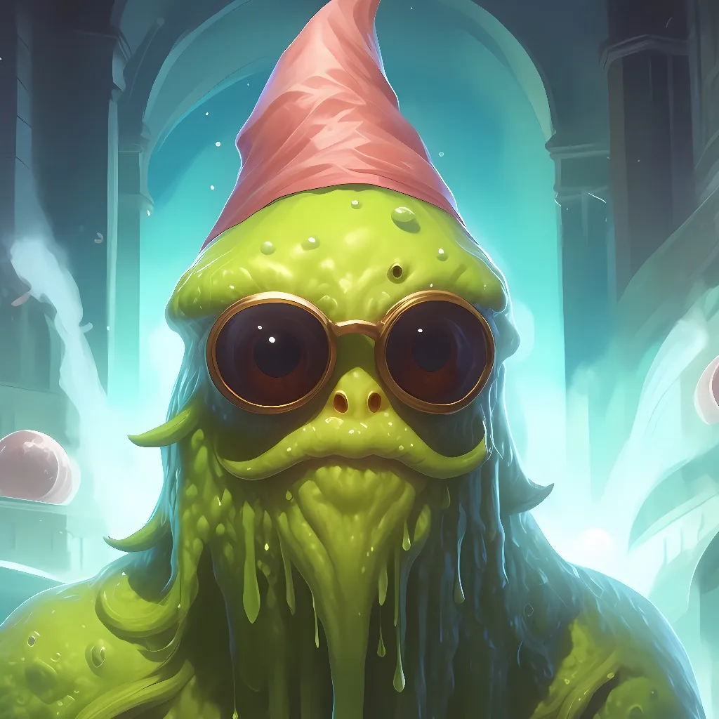 chat with ai character: slime