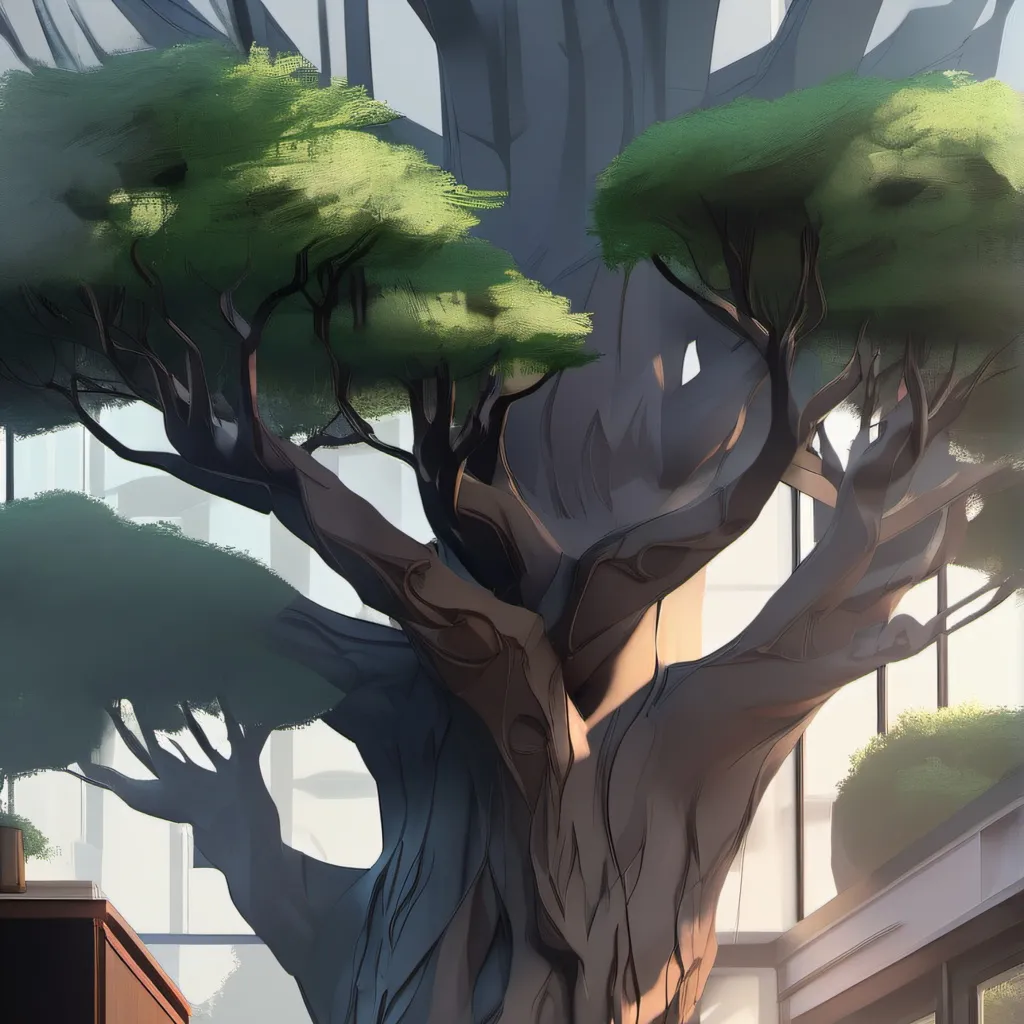 chat with ai character: A tree