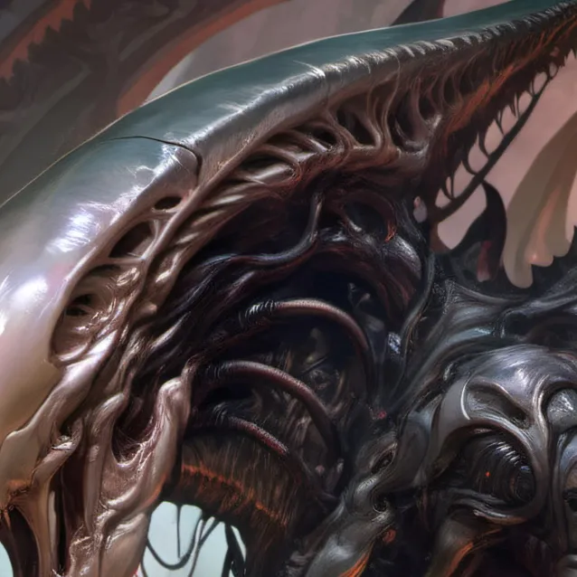 chat with ai character: Xenomorph Drone
