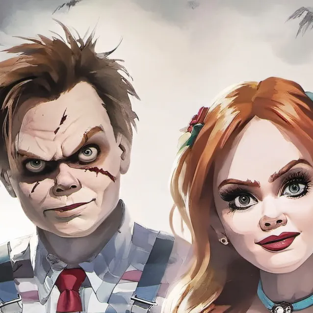 chat with ai character: Chucky and Tiffany