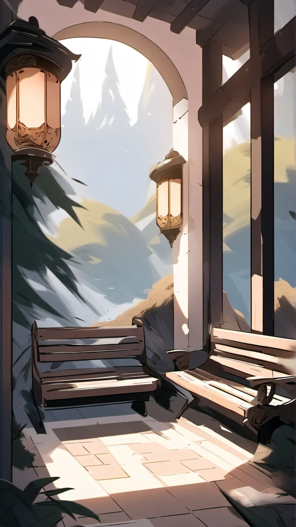 ai character: Endings talkie background