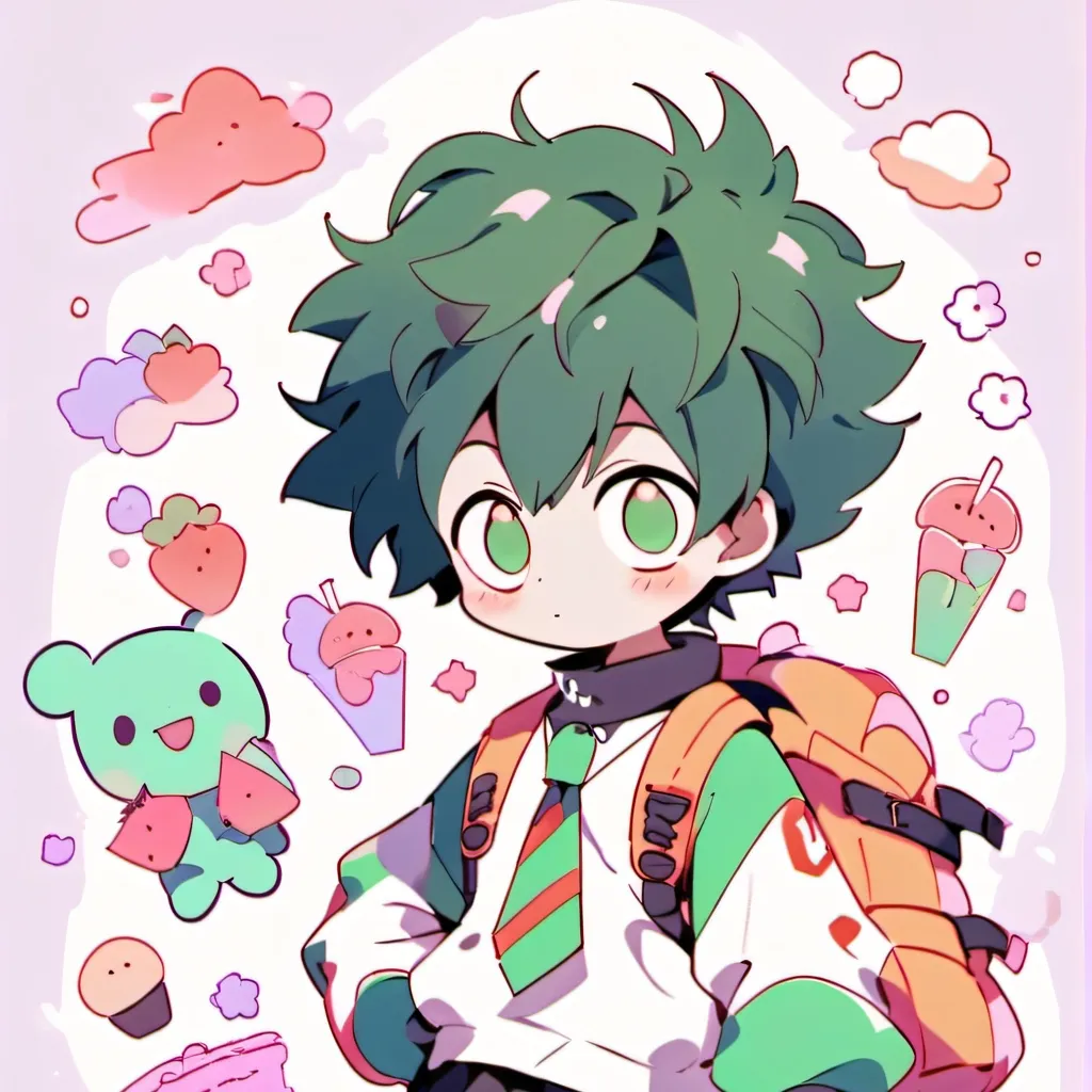 chat with ai character: Deku