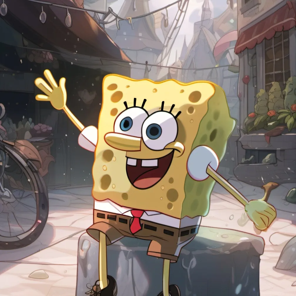 chat with ai character: SpongeBob