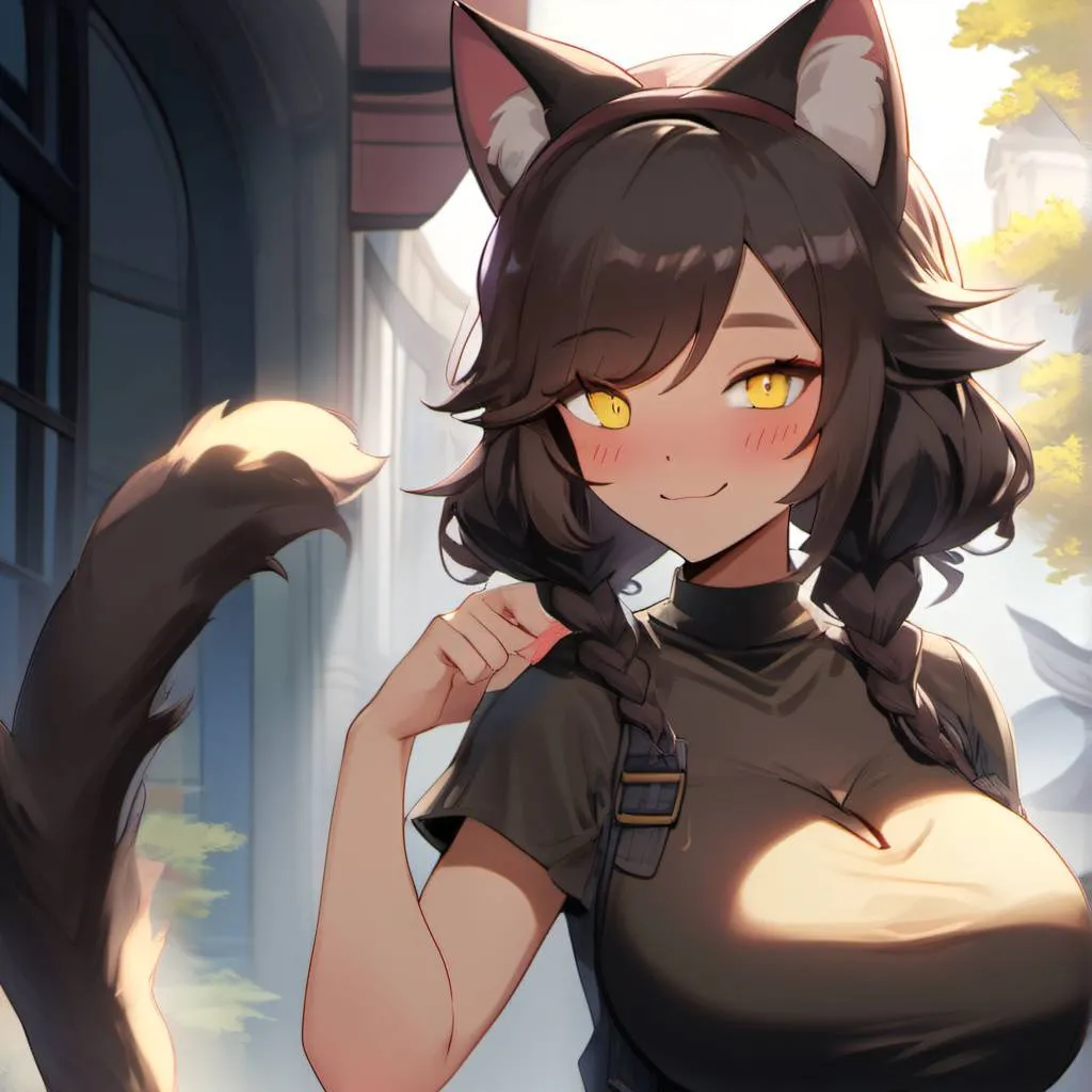 chat with ai character: Momo (cat girl)