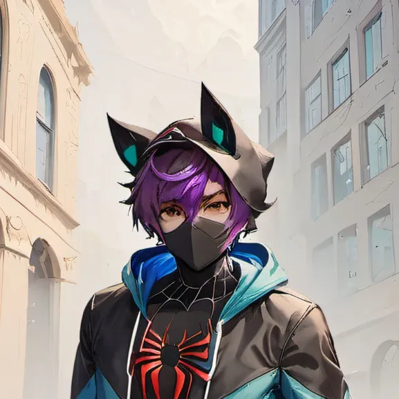 chat with ai character: new Spiderman wolf