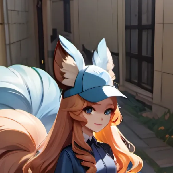 chat with ai character: blue Vulpix
