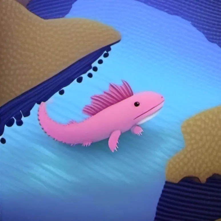 chat with ai character: minecraft axolotl