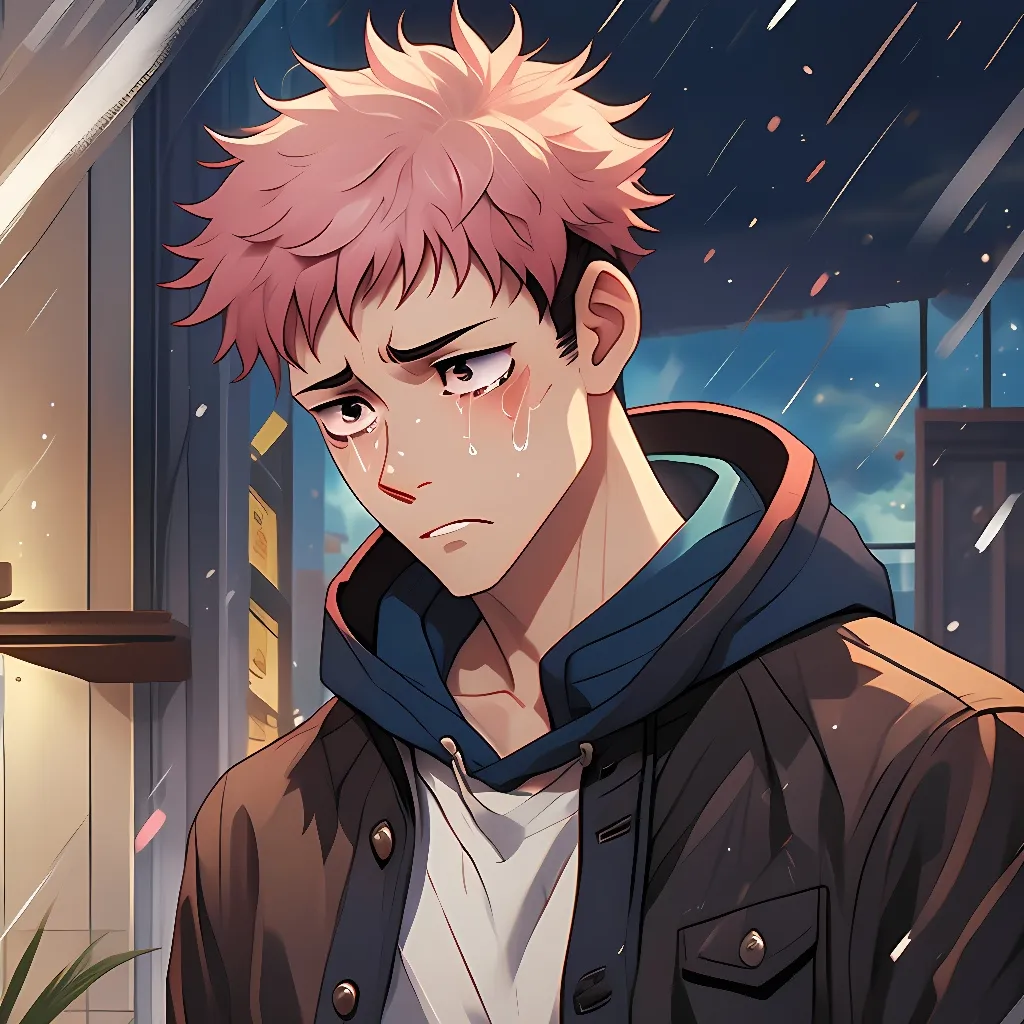 chat with ai character: Yuji Itadori (Sad)