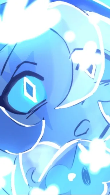 ai character: Shadow Milk Cookie background