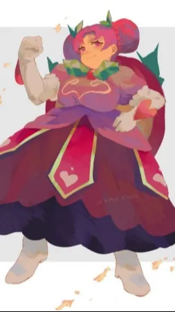 ai character: Hollyberry Cookie background