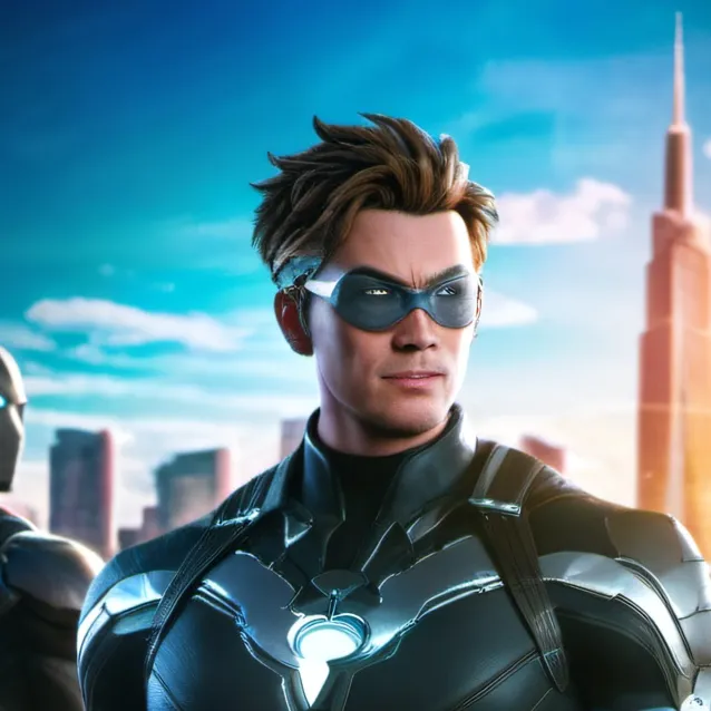 chat with ai character: team flash