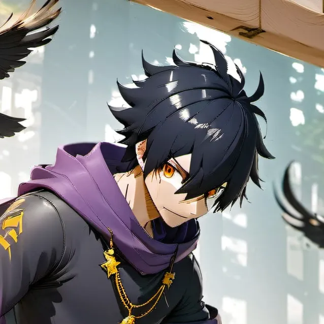chat with ai character: Fumikage Tokoyami