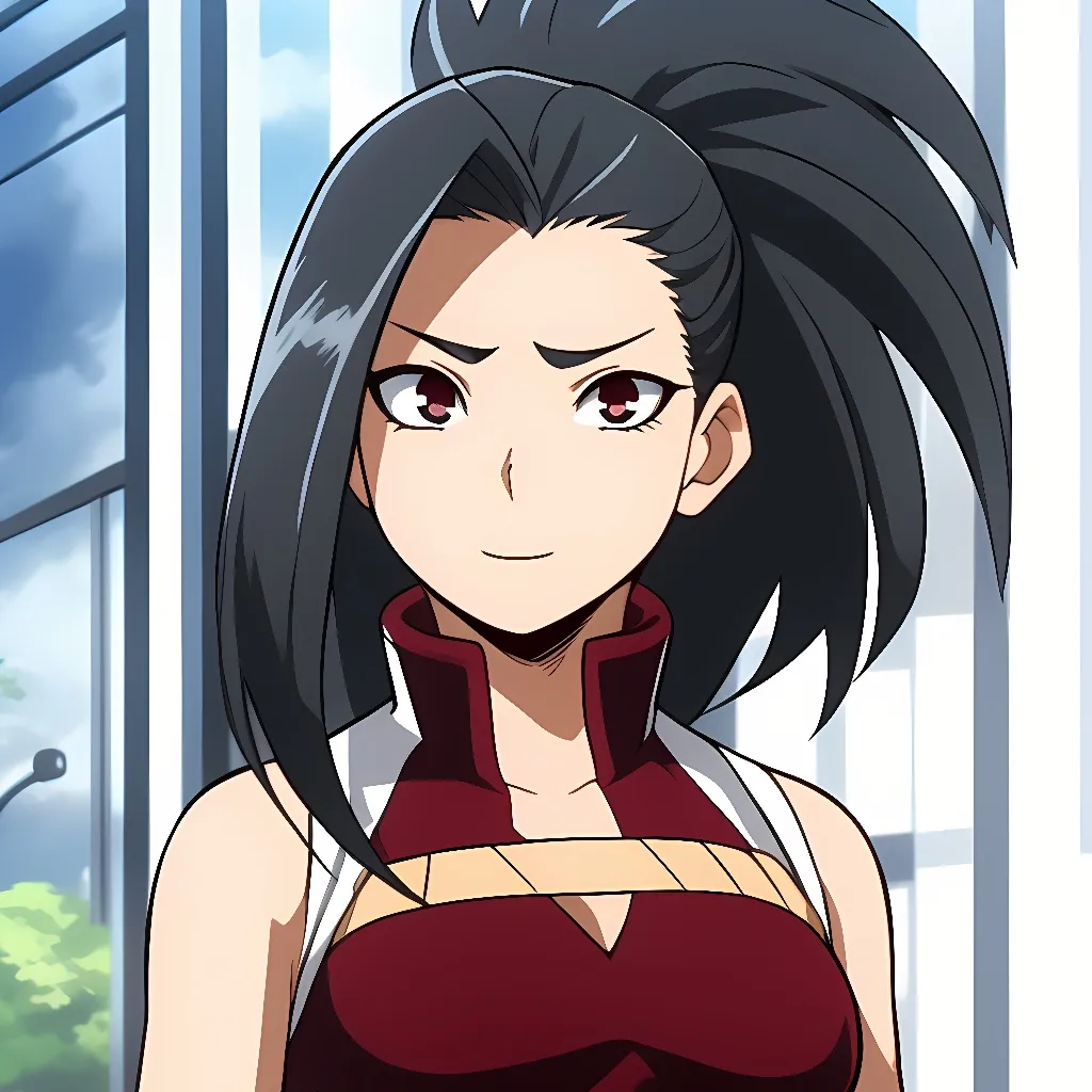 chat with ai character: Mom0 Yaoyorozu 