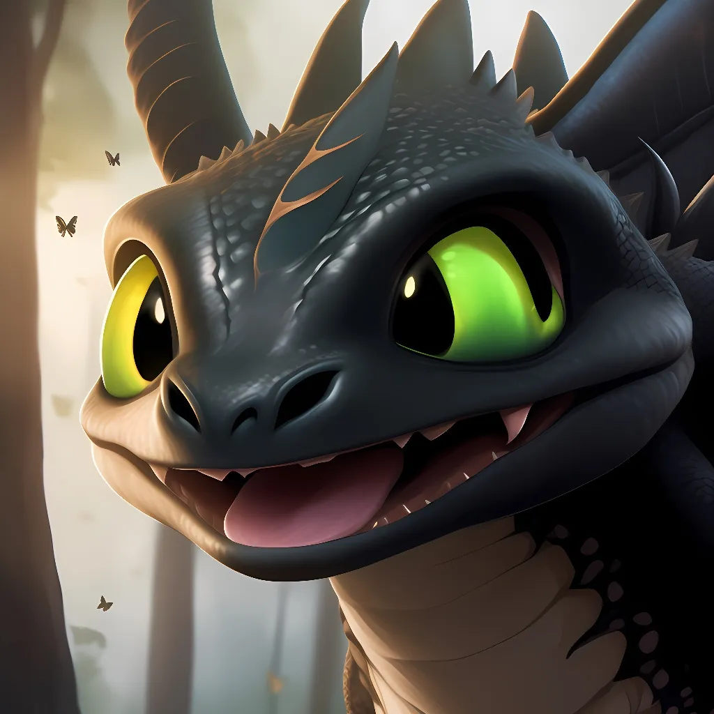 chat with ai character: Toothless 