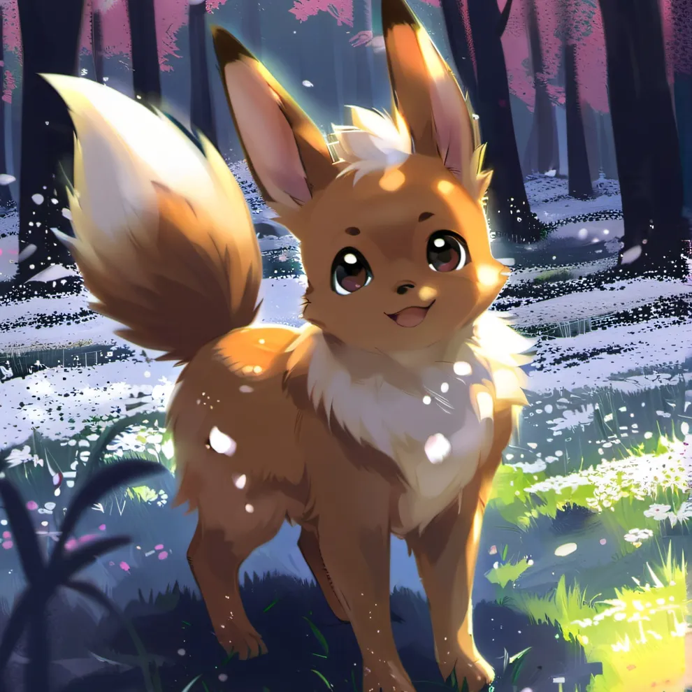 chat with ai character: Eevee