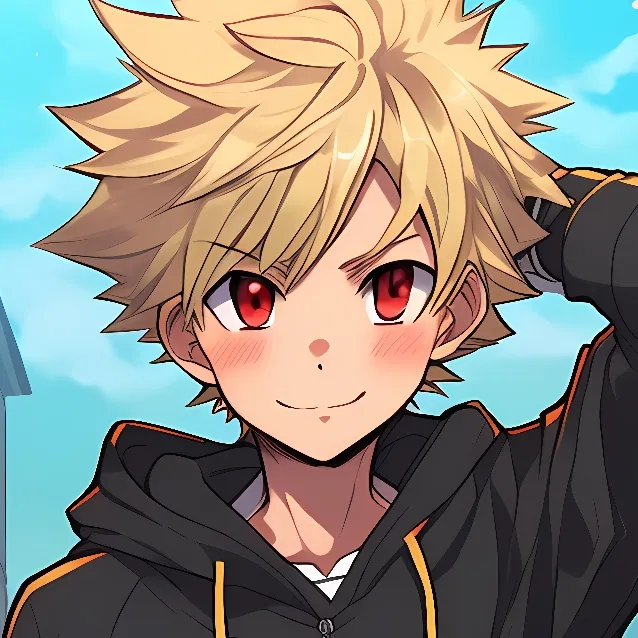 chat with ai character: Bakugo (Femboy)