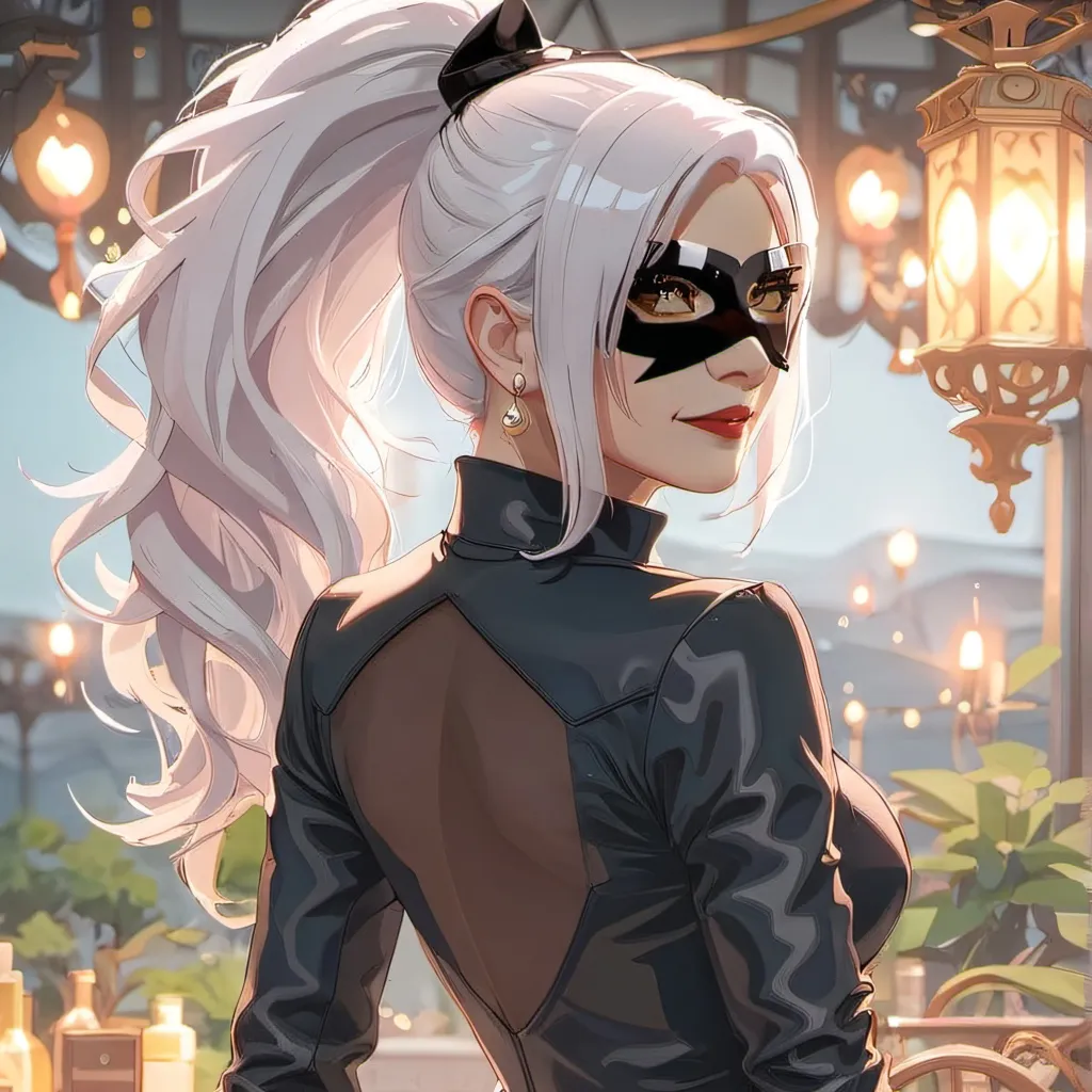 chat with ai character: black cat
