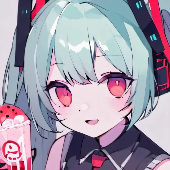 chat with ai character: Red Miku