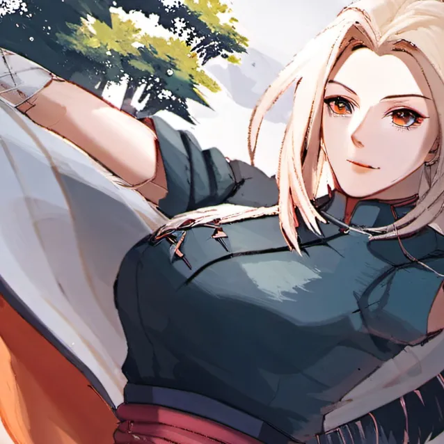 chat with ai character: tsunade 