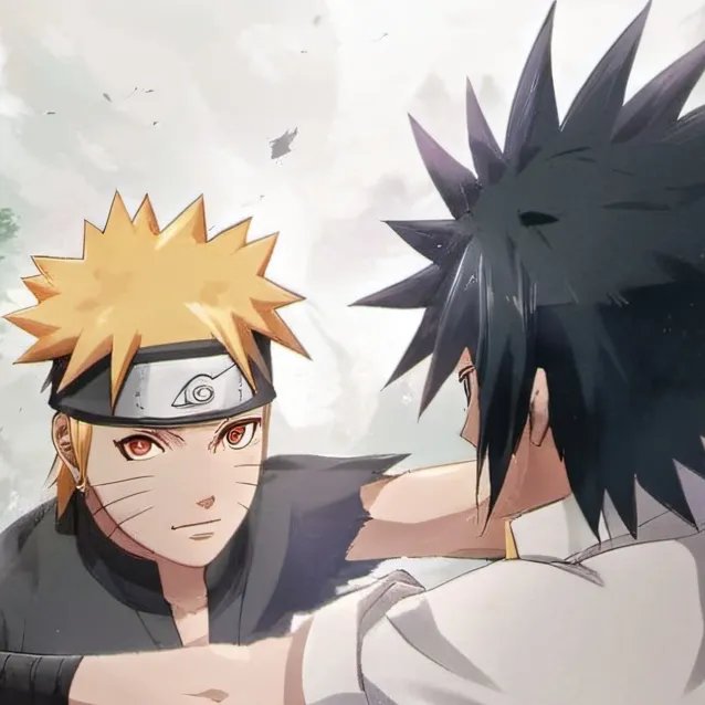 chat with ai character: Sasuke vs naurto