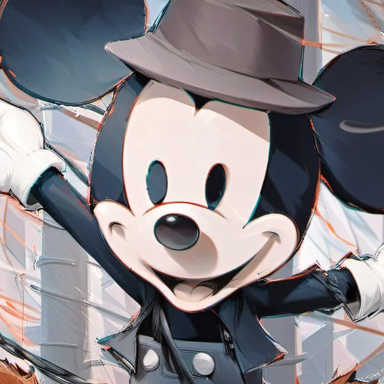 chat with ai character: Micky on a cross
