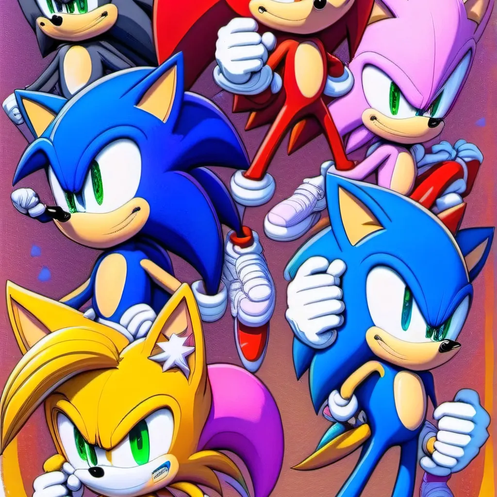 chat with ai character: sonic squad