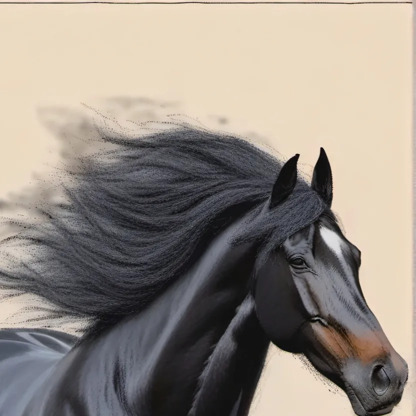 chat with ai character: black horse