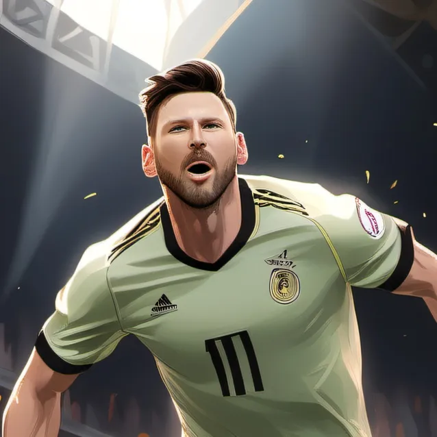 chat with ai character: messi
