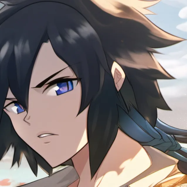 chat with ai character: giyuu x muichiro