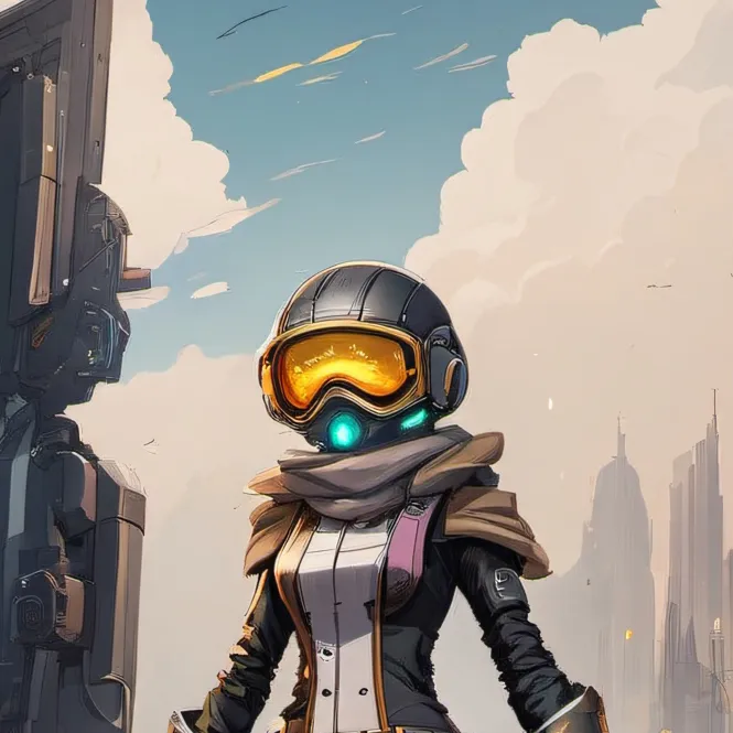 chat with ai character: Clock woman