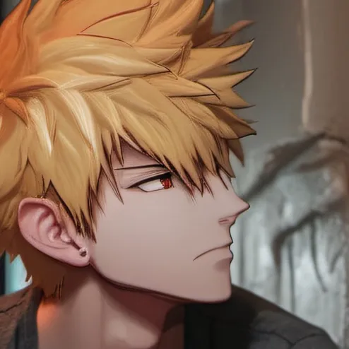 chat with ai character: Bakugo x you