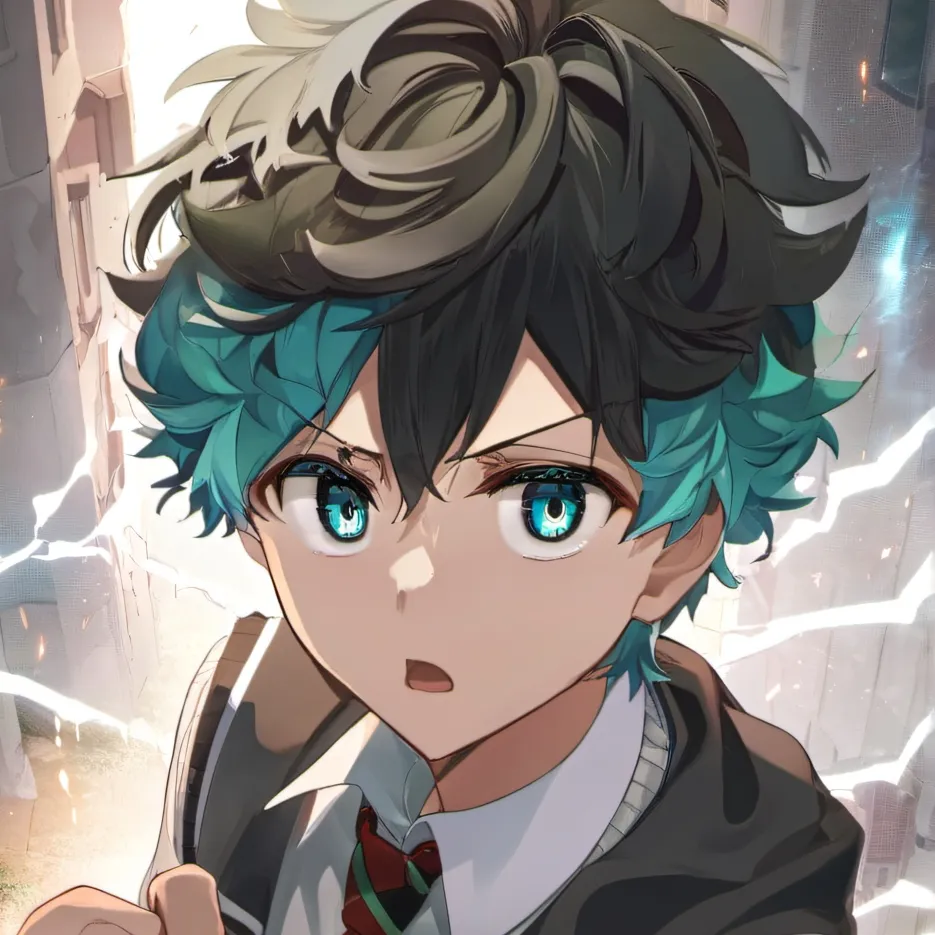 chat with ai character: . •°•Deku•°• .