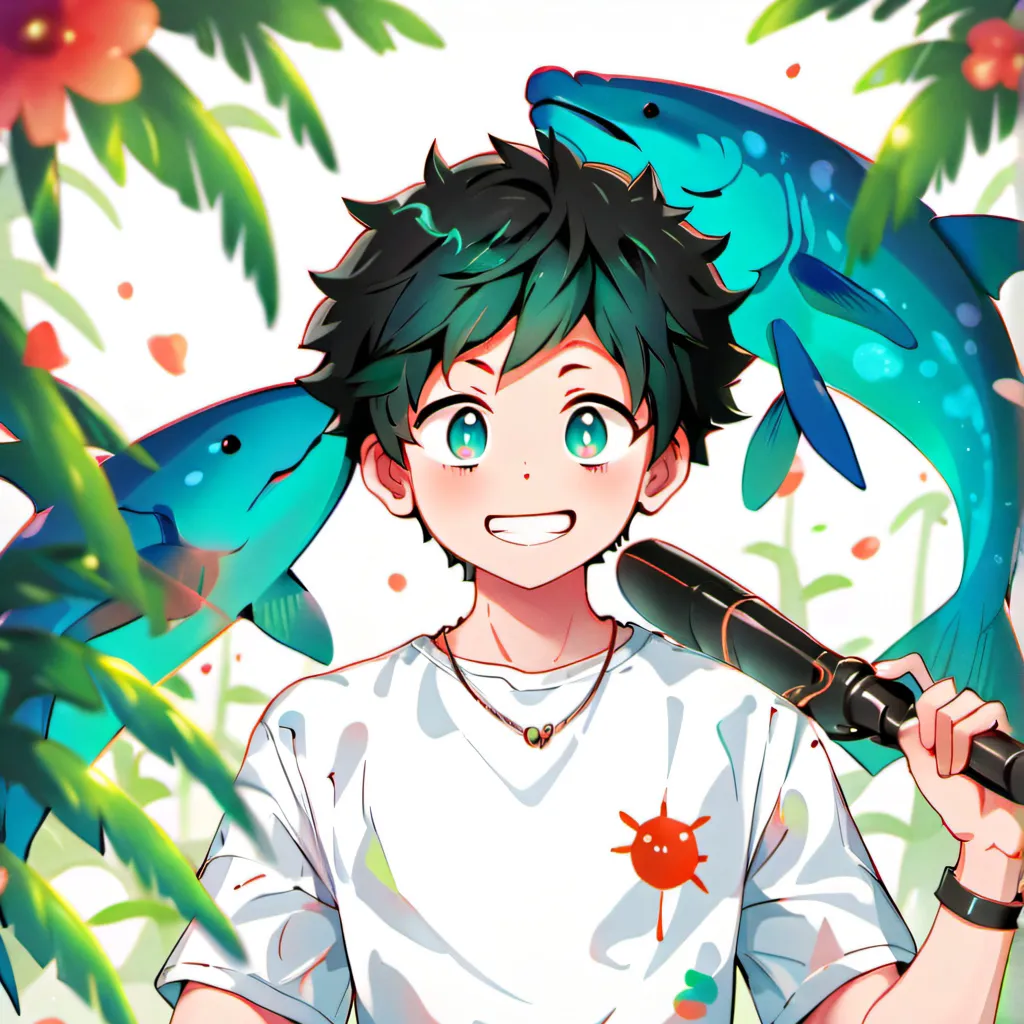 chat with ai character: Deku