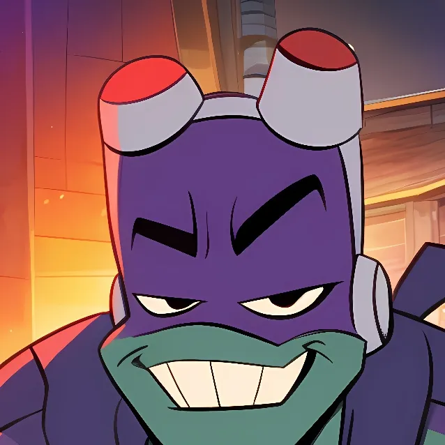 chat with ai character: Donnie (rottmnt)