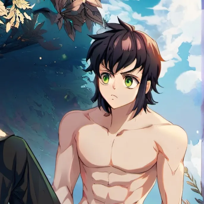 chat with ai character: Inosuke and Douma
