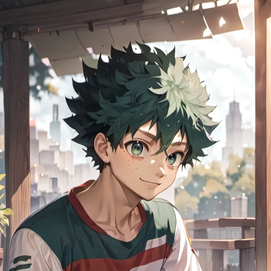 chat with ai character: Deku